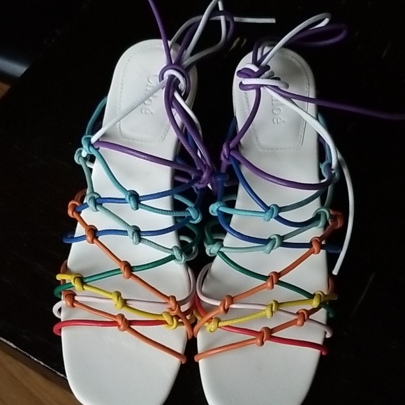 CHLOE RAINBOW HEELS - Picture 2 of 9